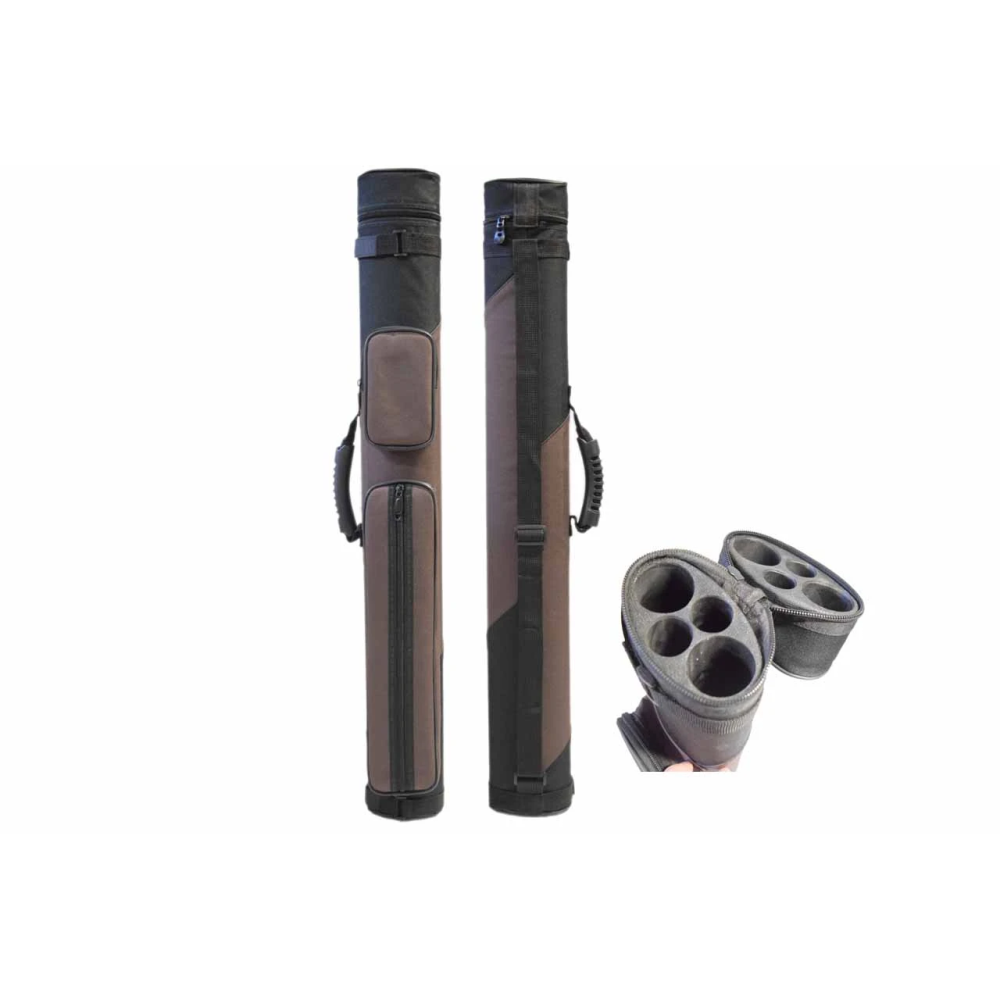 Sports Plus Brown Hard Cue Case - 2Bx2S