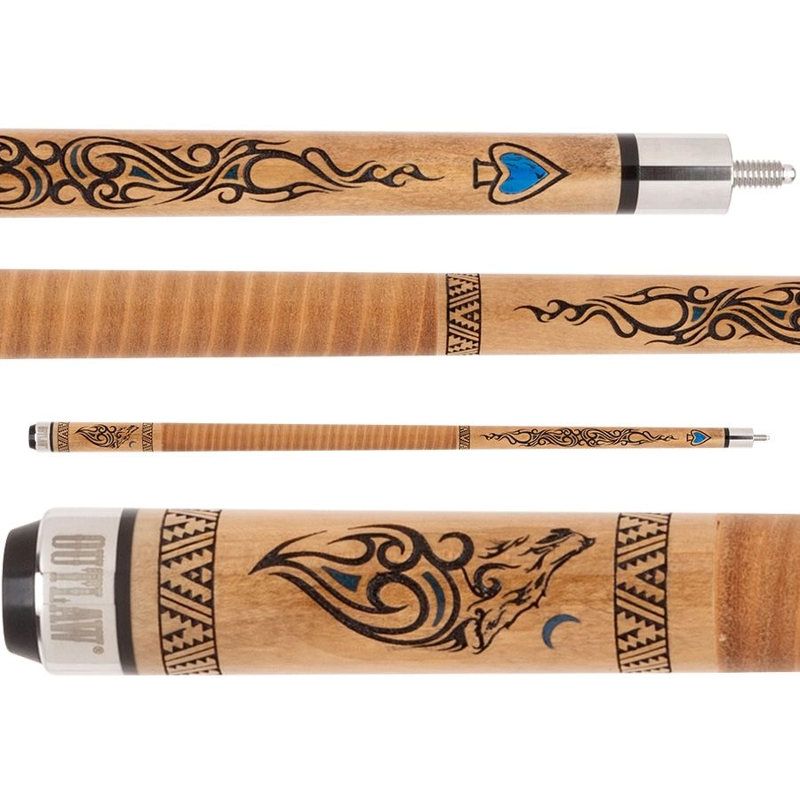 Outlaw Thunder Series - Tribal Wolf Cue - Image 2