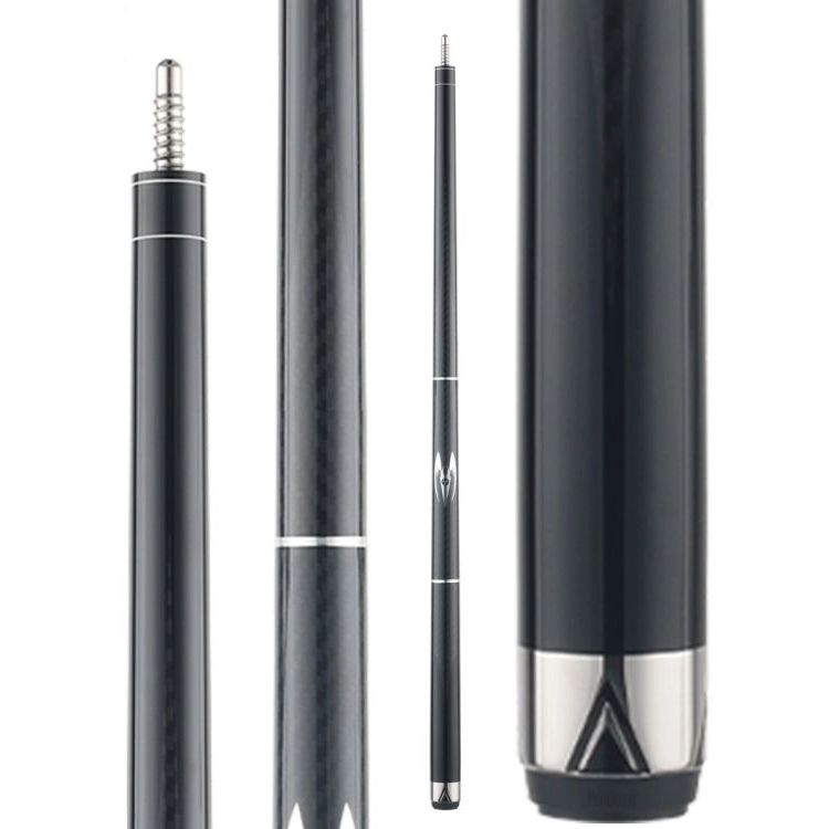 Poison Cue 12.4mm - Carbon Fiber Black With Wrap