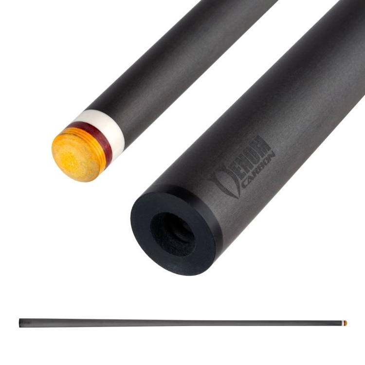 Poison Cue 12.4mm - Carbon Fiber Black With Wrap - Image 3