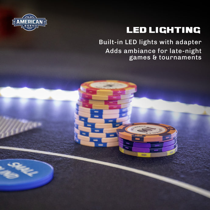 84" Oval LED Casino Table (In-Store Pickup or Local Delivery Only) - Image 3