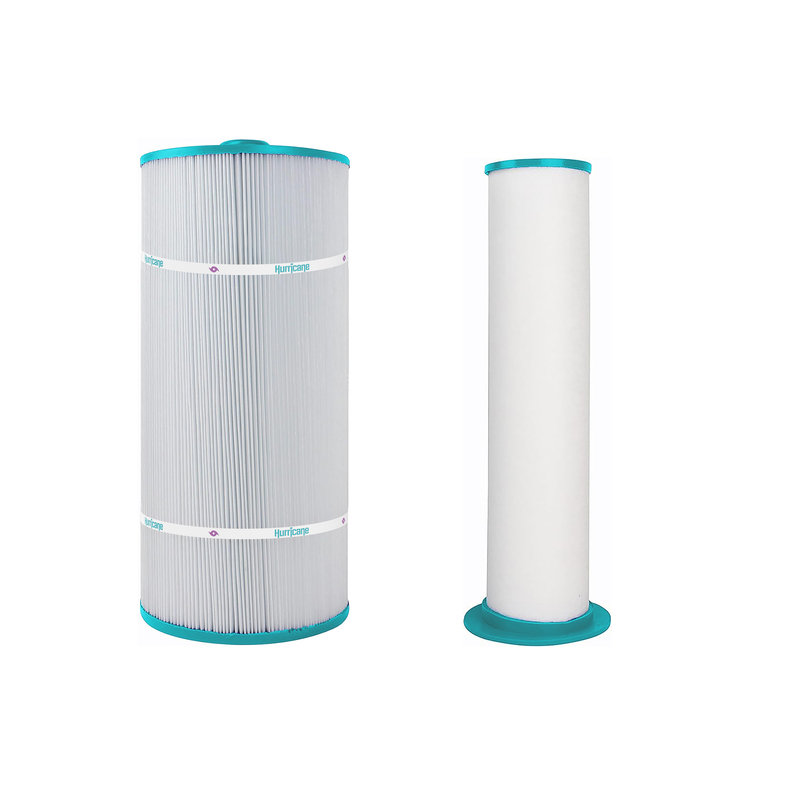 HFCOMB01 Premium Spa Filter Cartridge Combo Set of Inner & Outer Filter Replacement for Sundance 880 Series 6541-397, Outer 6473-164 and Inner 165